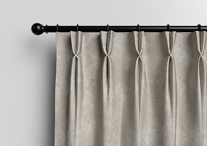 Florence Faux Suede, Taupe Brown - Made to Measure Curtains - Image 12